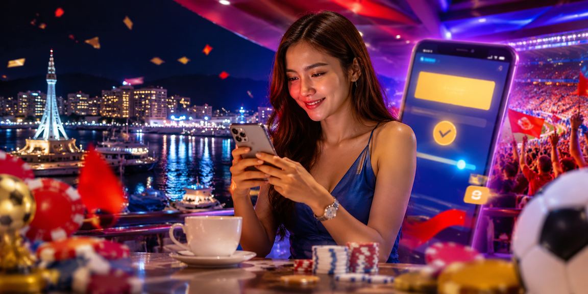 Pengguna Malaysia log masuk ke platform kasino mudah alih cla45s
