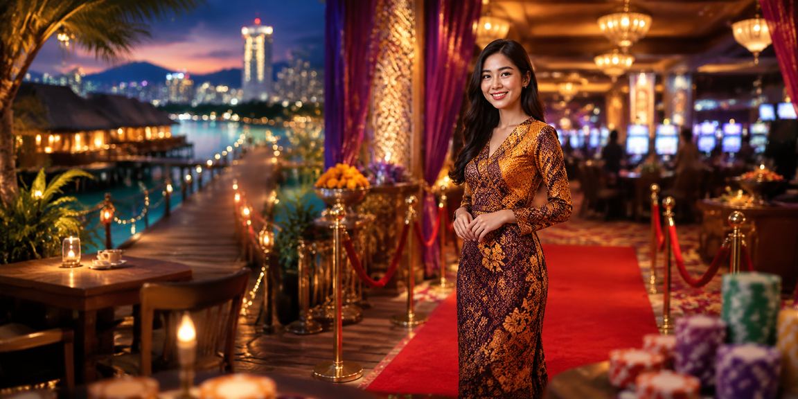 Suasana pertaruhan bergaya batik Sabah, pilihan meja baccarat cla45s untuk pengguna Malaysia